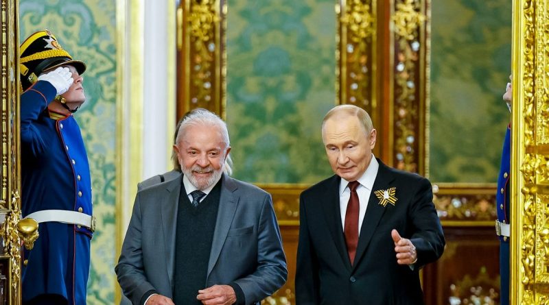 Lula quer ampliar exportações do Brasil para a Rússia
